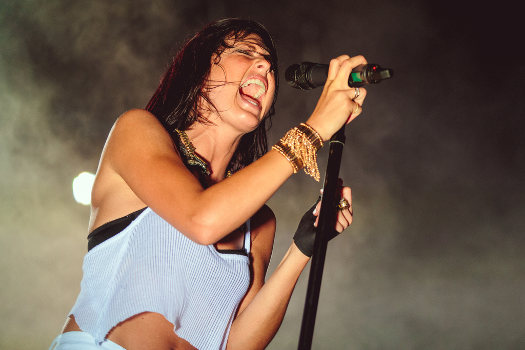 A photo of Phantagram at Hollywood Forever Cemetery on 9/6/2014